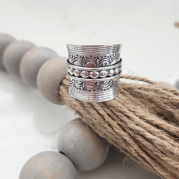 Sharli's Closet Jewelry - ✨️NEW Genuine Sterling Silver Bali Style Ring (Specialty)